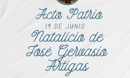 Acto en Guichón por Natalicio de Artigas