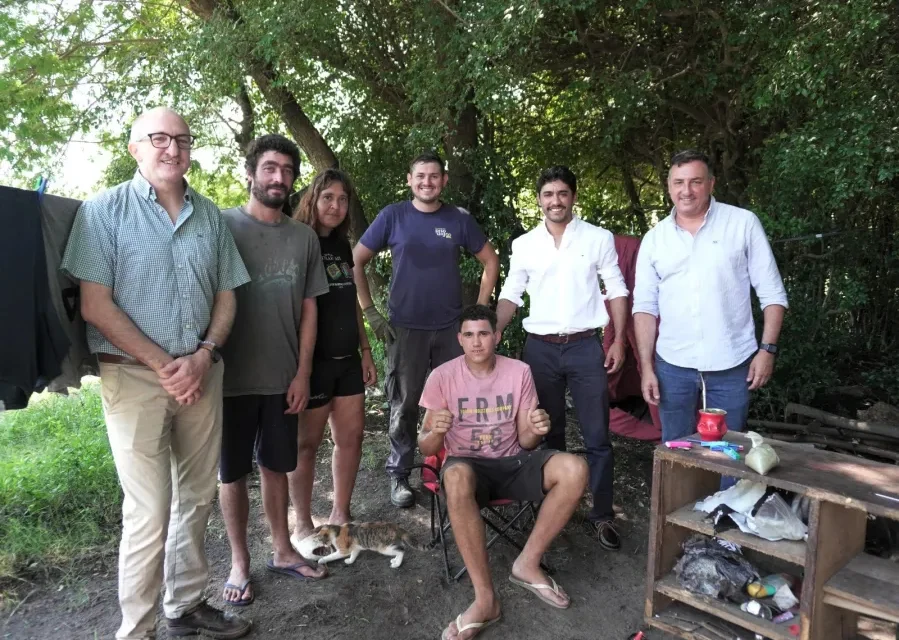 inicio de la ejecución del convenio entre Fundación Piso Digno y el Gobierno de Salto