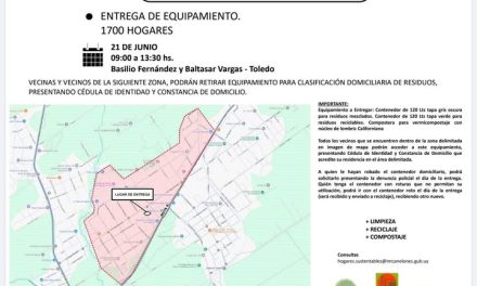 Entrega de contenedores en Toledo