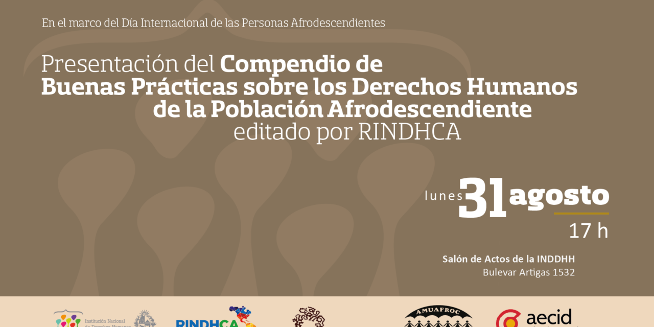 Presentación compendio de buenas prácticas sobre los derechos humanos de la población afrodescendiente