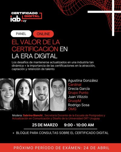 valor de la certificación