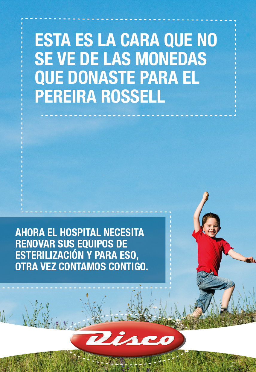 Disco lanza campaña solidaria para apoyar al Centro de Materiales del Pereira Rossell