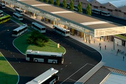 Intendenta Olivera inaugura corredor Garzón y terminal Colón