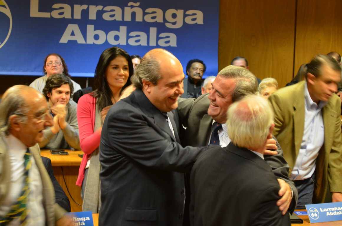 Abdala apoya a Larrañaga porque “son tiempos de liderazgos firmes”