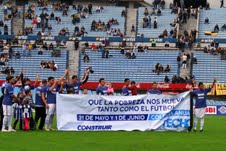 Peñarol y Juventud se suman a la campaña de Techo