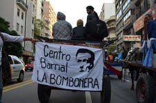 La Bombonera marcha por el derecho al trabajo y al uso de la ciudad