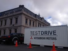 Test drive de Mitsubishi en Punta Carretas Shopping