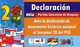 Declaración del PCU: Seccional 20 monumento histórico nacional