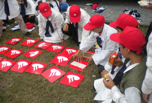 Santander invitó a niños de escuelas rurales a la Patria Gaucha y la Expoactiva