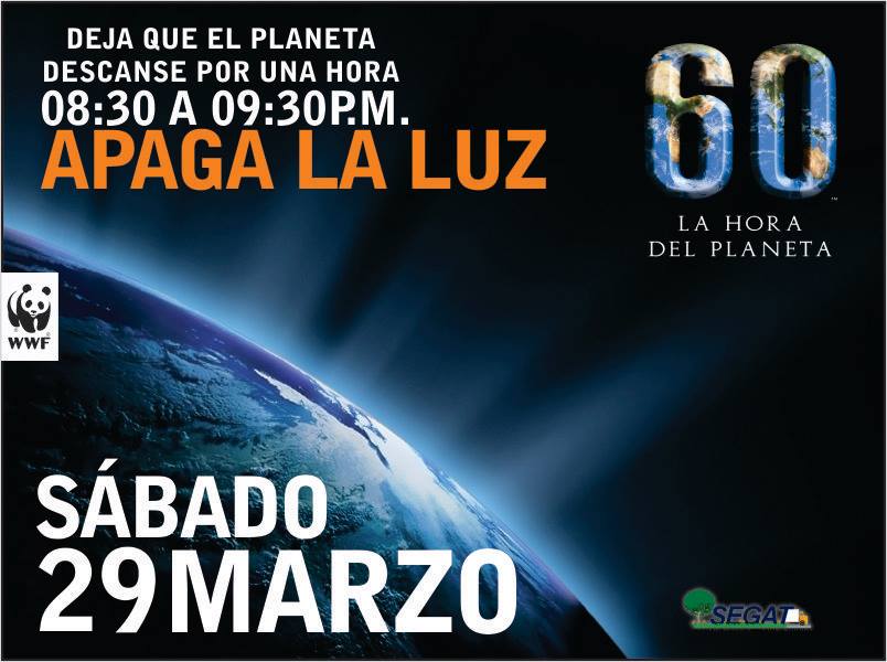 UTE y Montevideo Refrescos invitan a sumarse a una nueva edición de La Hora Planeta