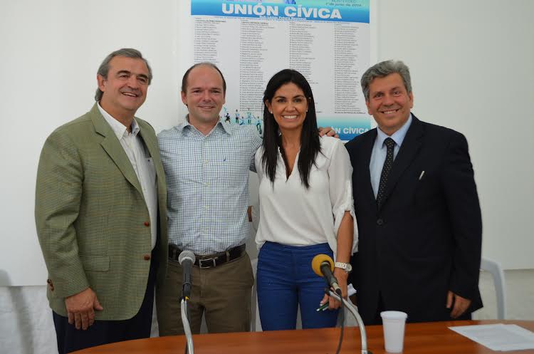 Unión Cívica anunció acuerdo con Lista 2014-2014 que conduce Verónica Alonso
