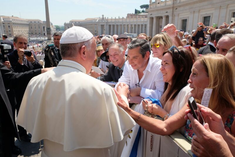 Encuentro de Enciso con el Papa Francisco: Pidieron bendición para Florida