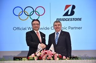 Bridgestone será Patrocinador Mundial Olímpico
