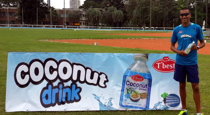Coconut Drink, una novedosa bebida refrescante apoyará al atleta Andrés Zamora para seguir sumando logros al país