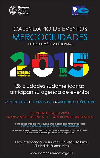5 países, 28 ciudades y 68 eventos sudamericanos en la Feria Internacional de Turismo de Buenos Aires
