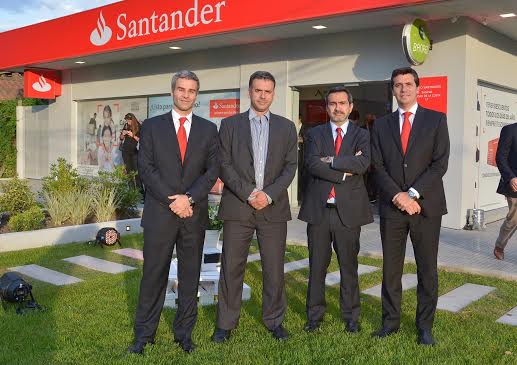 Santander desembarcó en Ciudad de la Costa con atención las 24 horas