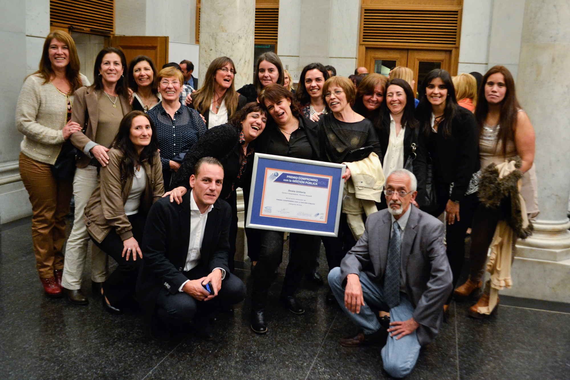 La Dosis Unitaria del Centro Hospitalario Pereira Rossell obtuvo el Premio Compromiso con la Gestión Pública