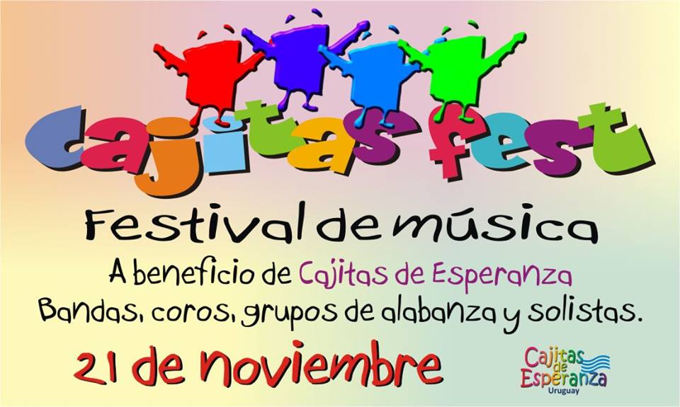Festival musical a beneficio de “Cajitas de Esperanza”
