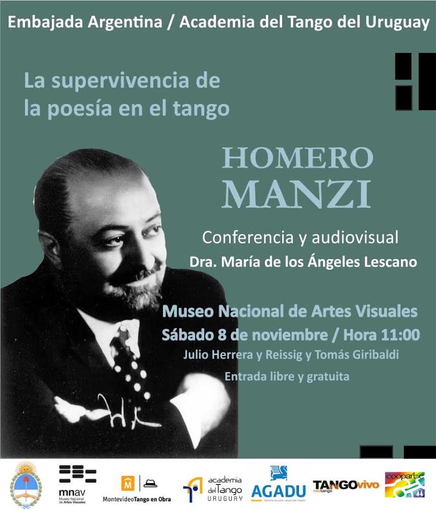 Conferencia “La supervivencia de la poesía en el tango: Homero Manzi”