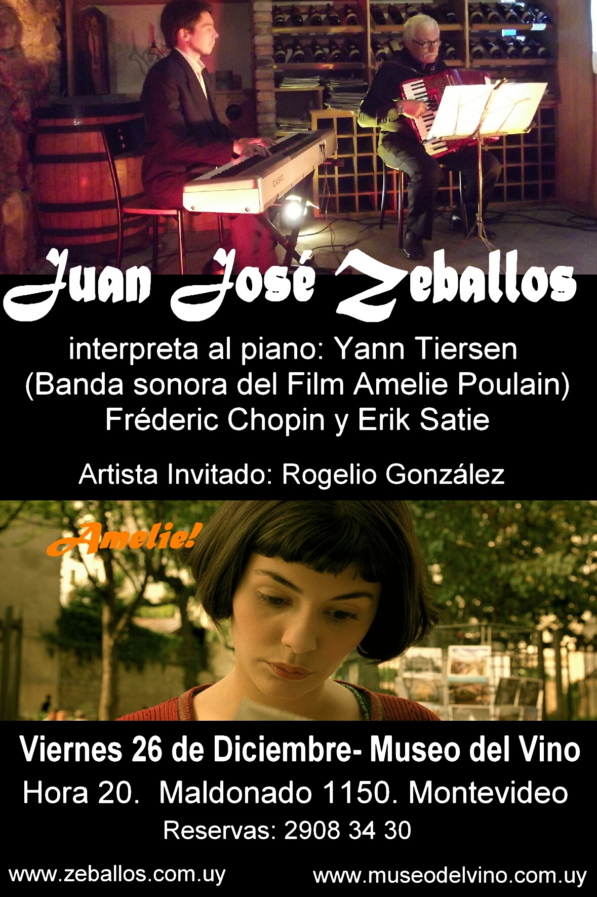 Última presentación de 2014 de Juan José Zeballos