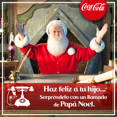 Coca-Cola lanza campaña digital “La llamada de Papá Noel”