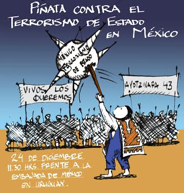 Piñata Contra el Terrorismo de Estado en México