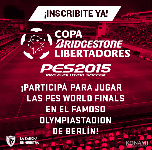Bridgestone, en alianza con Konami, presenta la Pro Evolution Soccer (PES) Copa Bridgestone Libertadores