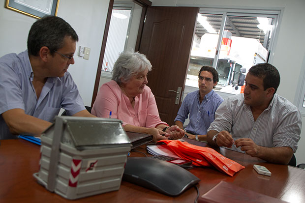 Lucía Topolansky mantuvo una reunión con el  PIT-CNT: relaciones laborales, formación municipal, y fincas abandonadas