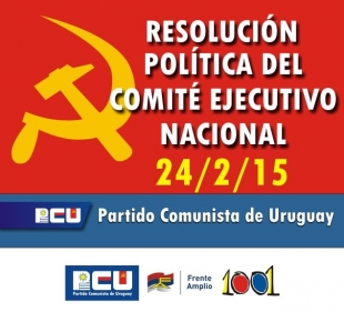 Resolución del Comité Ejecutivo Nacional del Partido Comunista