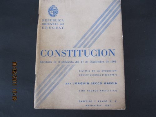 Presentación del libro La Constitución uruguaya de 1967. Balance y perspectivas