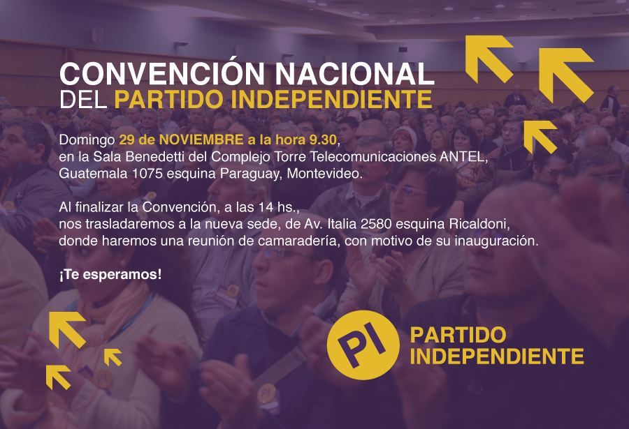 Sesiona la Convención Nacional del Partido Independiente