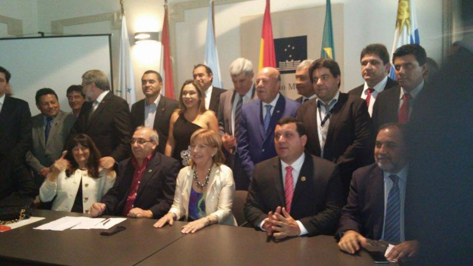 Enrique Arezo es electo Vice Presidente de la Unión de Parlamentarios Sudamericanos del Mercosur