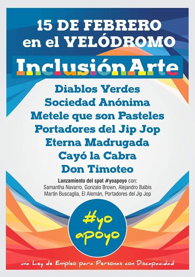 Llega espectáculo ‪#‎InclusionArte en el marco de Uruguay Inclusivo