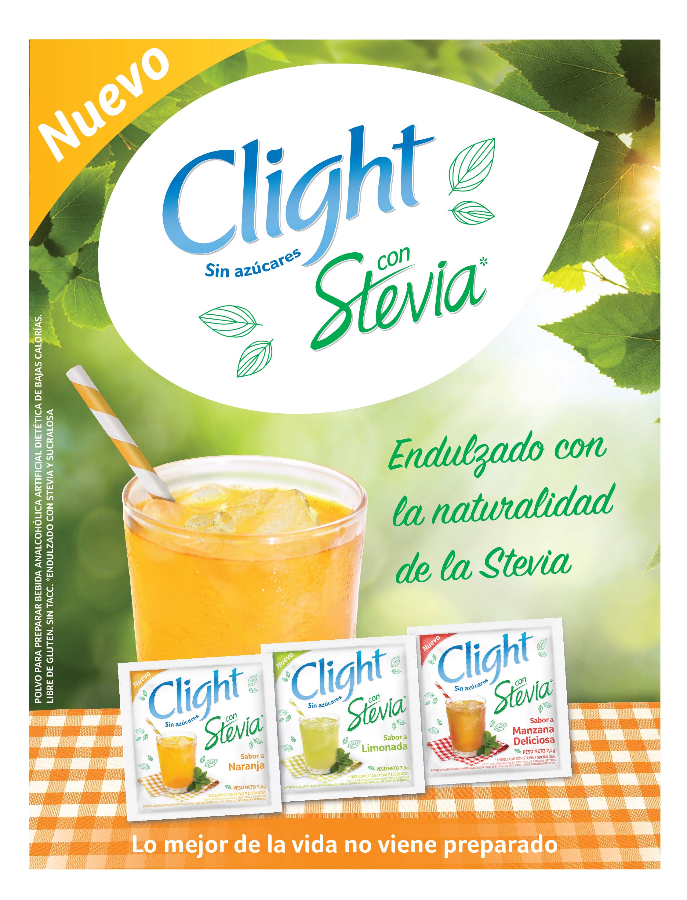 Clight lanzó su nueva edición con stevia