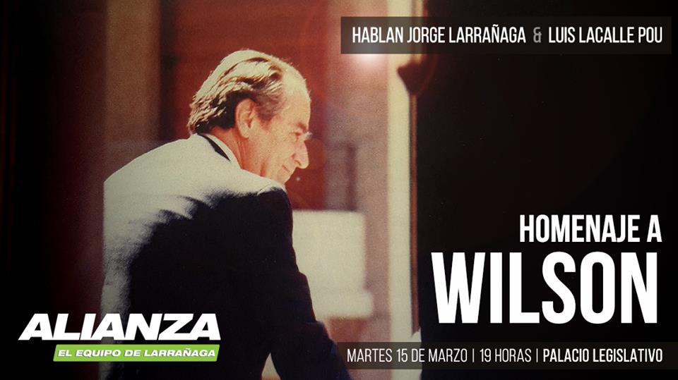 Acto homenaje a Wilson Ferreira Aldunate