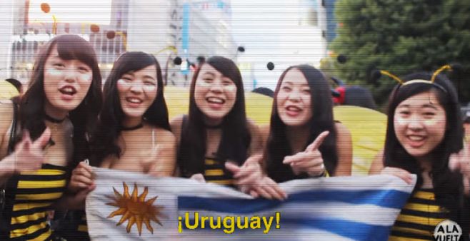 japoneses sobre uruguay