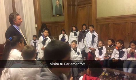 Escuelas rurales de Rivera en «Visita Tu Parlamento»