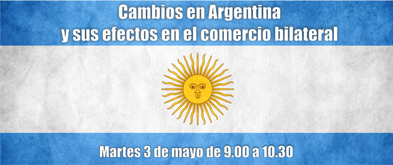 Charla “Cambios en Argentina y sus efectos en el comercio bilateral”