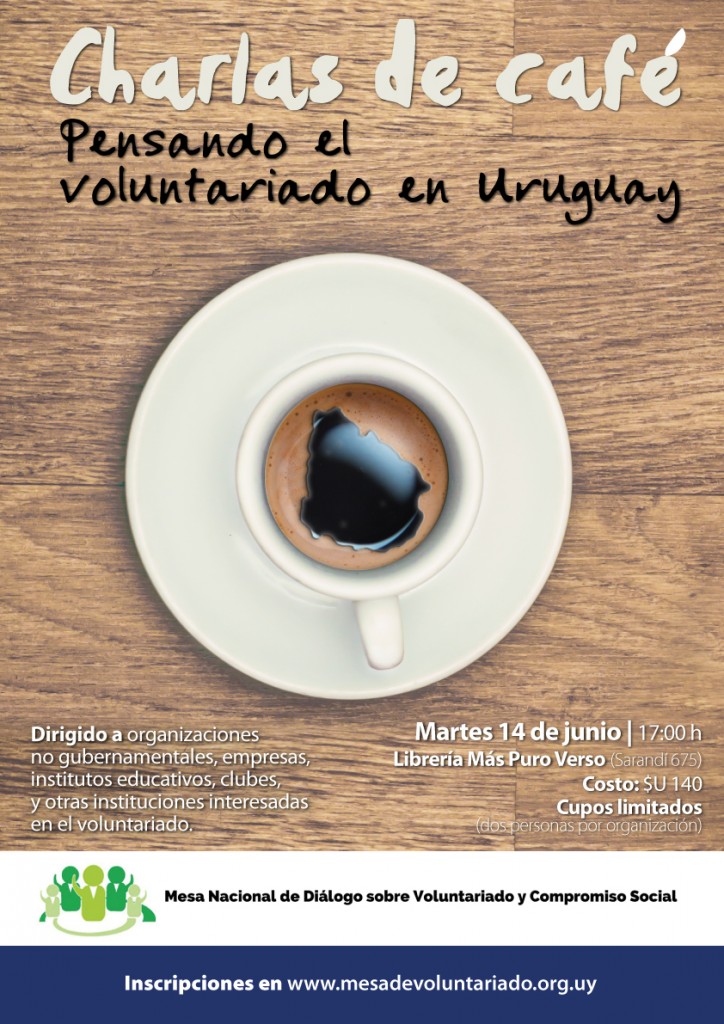 Charlas de café: Pensando el voluntariado en Uruguay