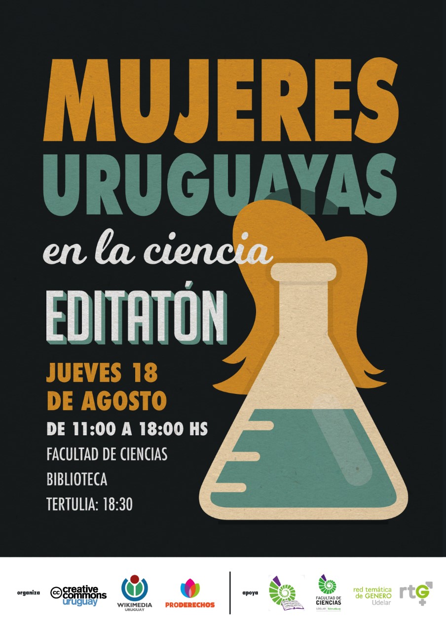 Editatón: Mujeres uruguayas en la ciencia
