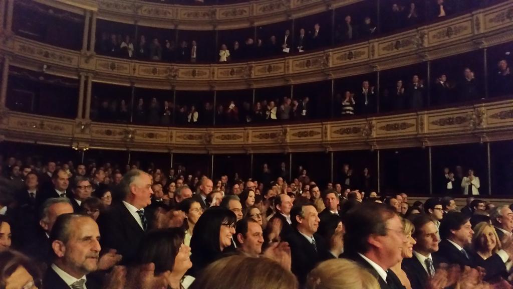 Jorge Gandini: «Todo el Partido Nacional de pie, en un Teatro Solís repleto, cantando la Marcha de 3 Árboles en sus 180 Años de Gloria»