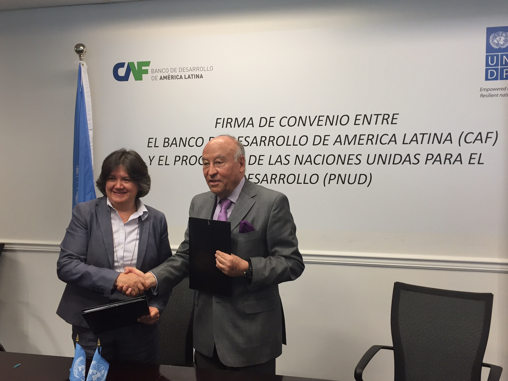 CAF y PNUD profundizan su alianza para promover los Objetivos de Desarrollo Sostenible en América Latina y el Caribe