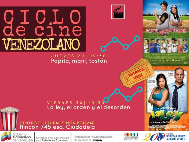 Tercera edición del Ciclo de Cine venezolano comienza en el Centro Cultural Simón Bolívar