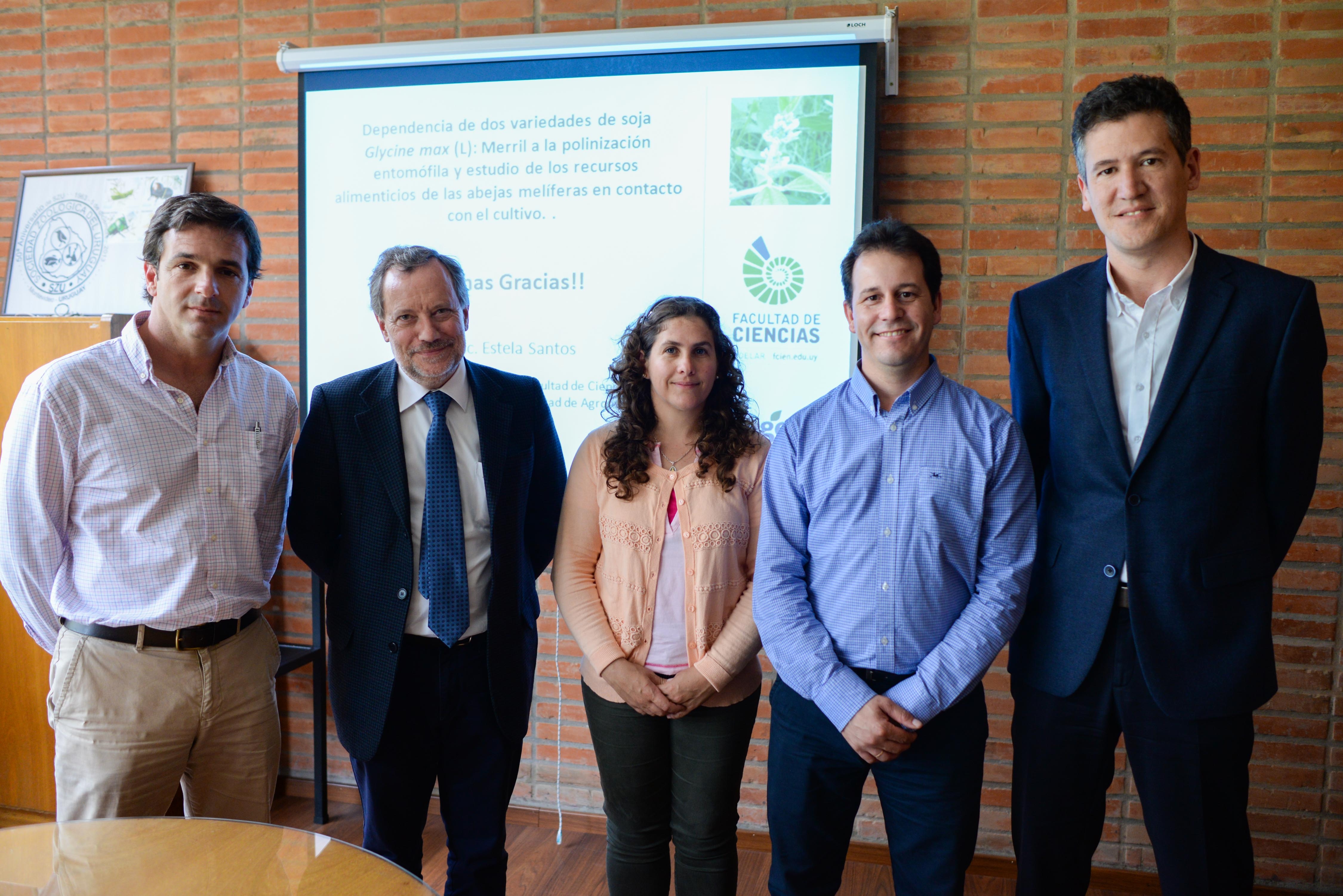 Facultad de Ciencias estudiará el impacto de la polinización en la producción de soja con el apoyo de Syngenta