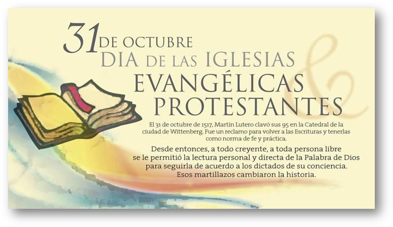 Proponen que se declare el 31 de octubre de cada año como Día Nacional de  las Iglesias Evangélicas y Protestantes - Sociedad Uruguaya
