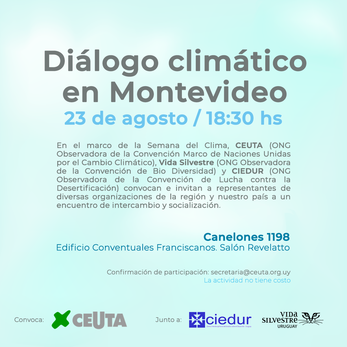 Diálogo climático en Montevideo