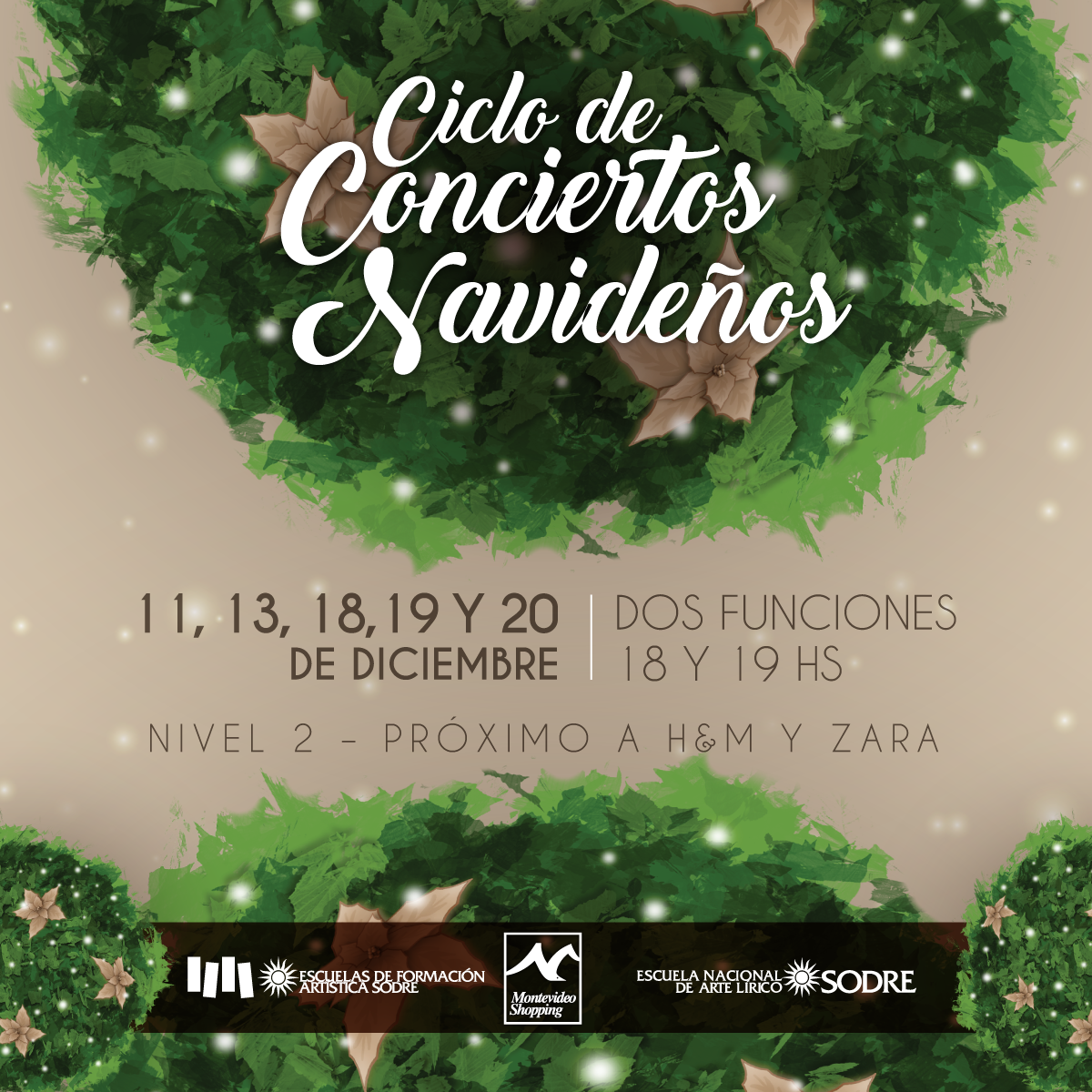 Montevideo Shopping presenta programa lírico de conciertos navideños
