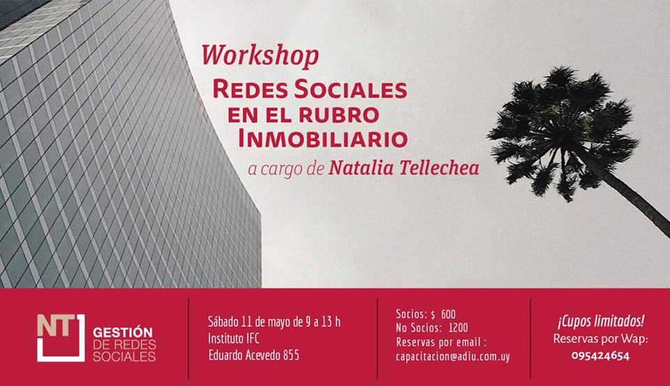 Workshop sobre Redes Sociales en el Rubro Inmobiliario