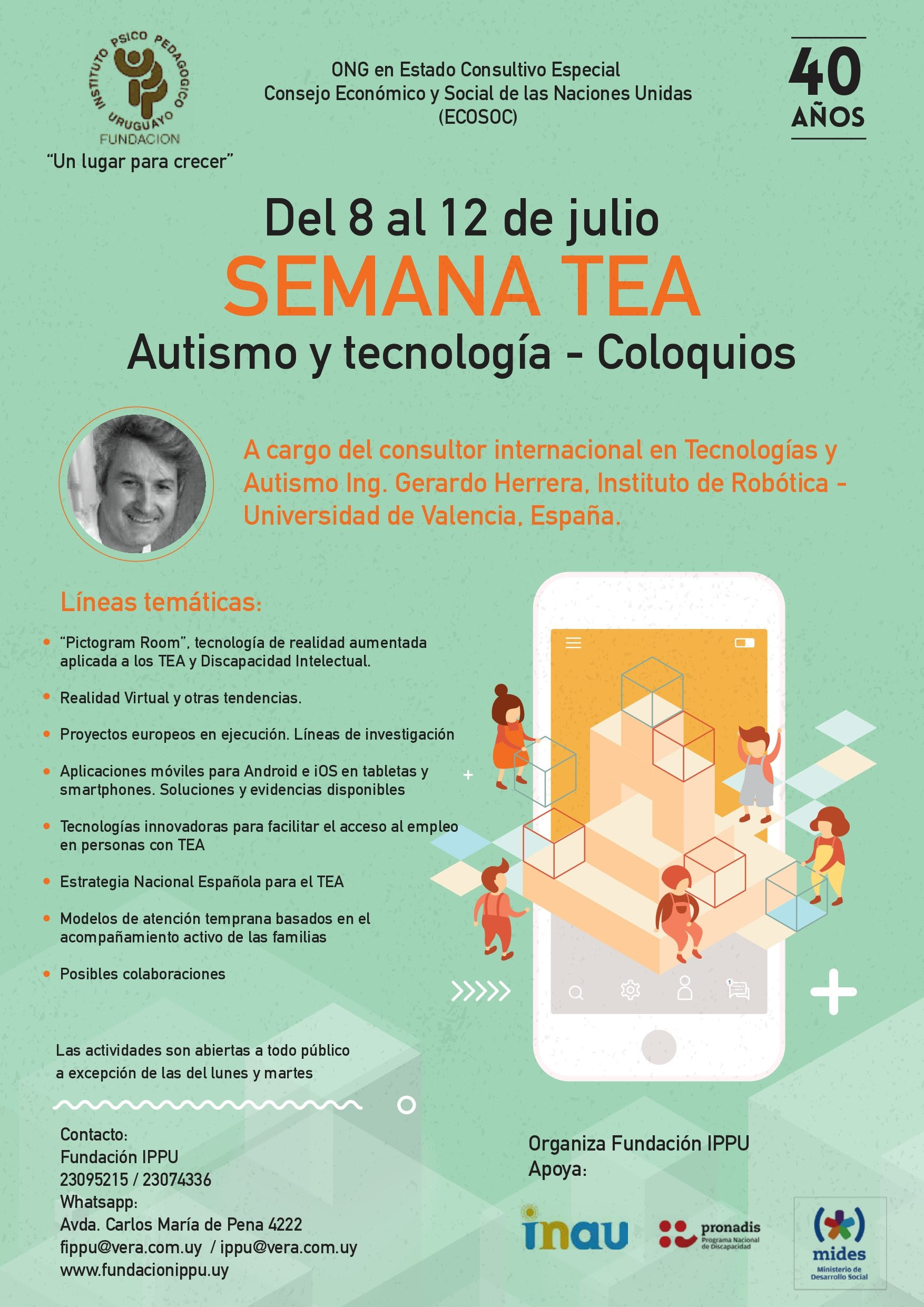 Semana TEA: Uruguay hace foco en tecnología