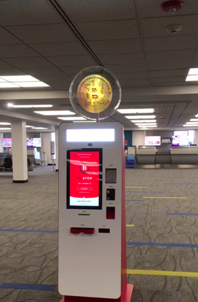 Bitcoin instala su primer cajero automático de Bitcoin en el Aeropuerto Internacional de Miami